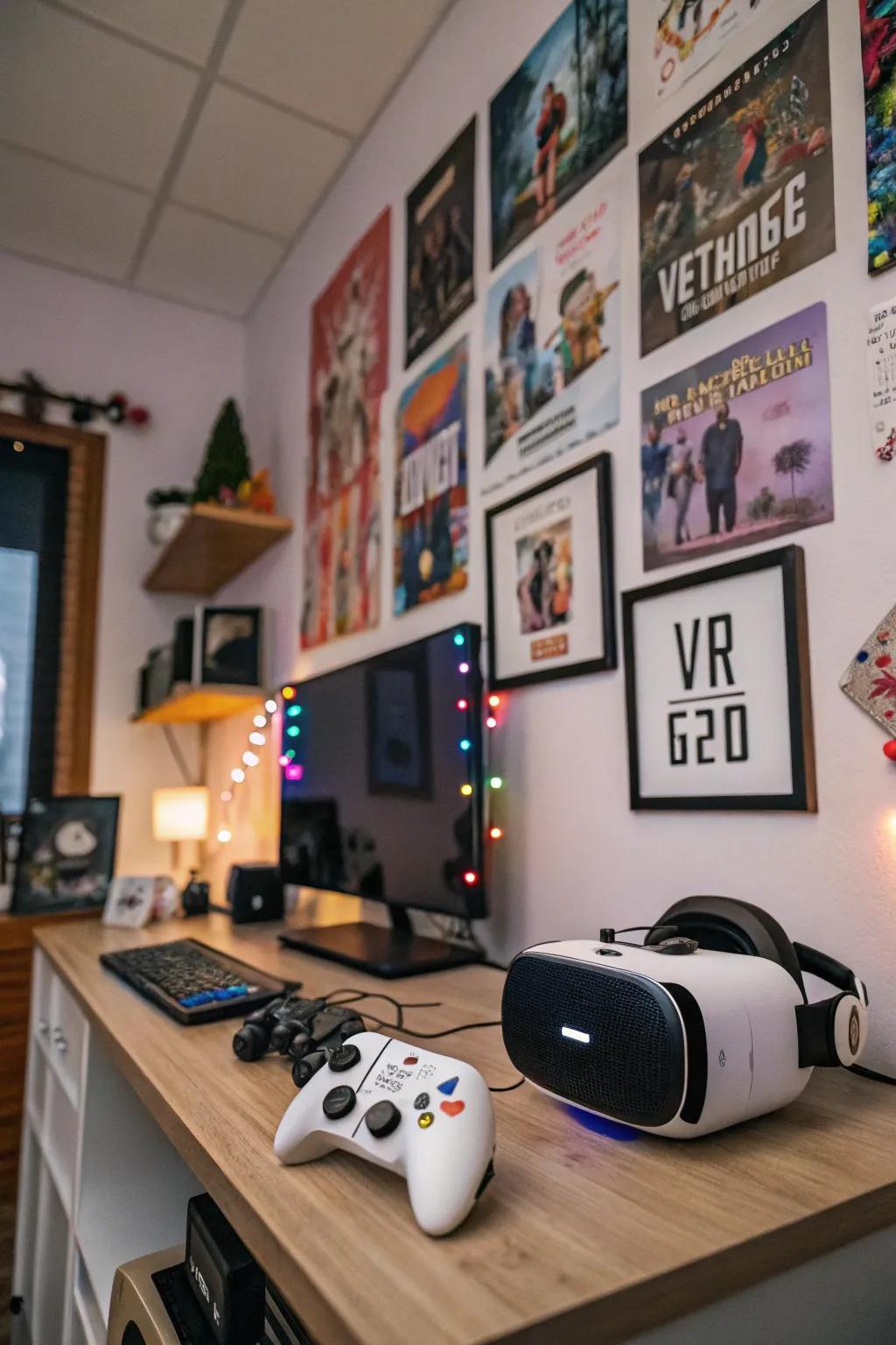 Imbue your personality into your VR room through unique decor.