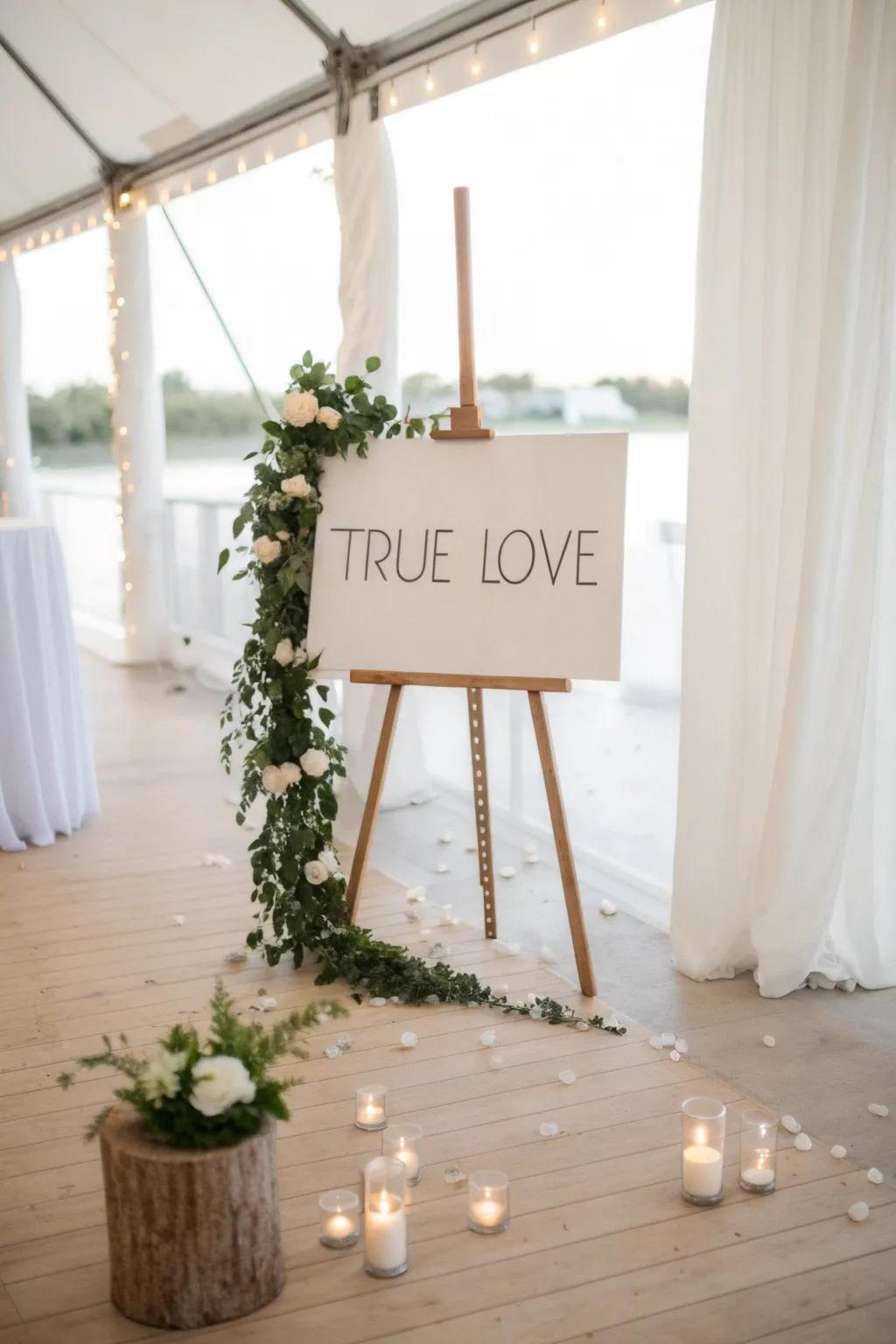 Simple truths establish powerful wedding messages.