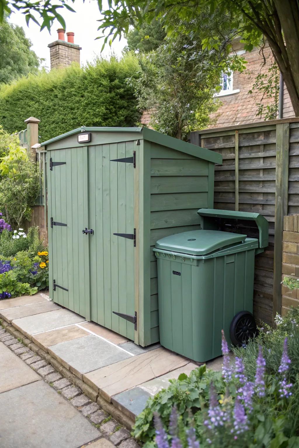 Customize your container storage through bespoke paint options.