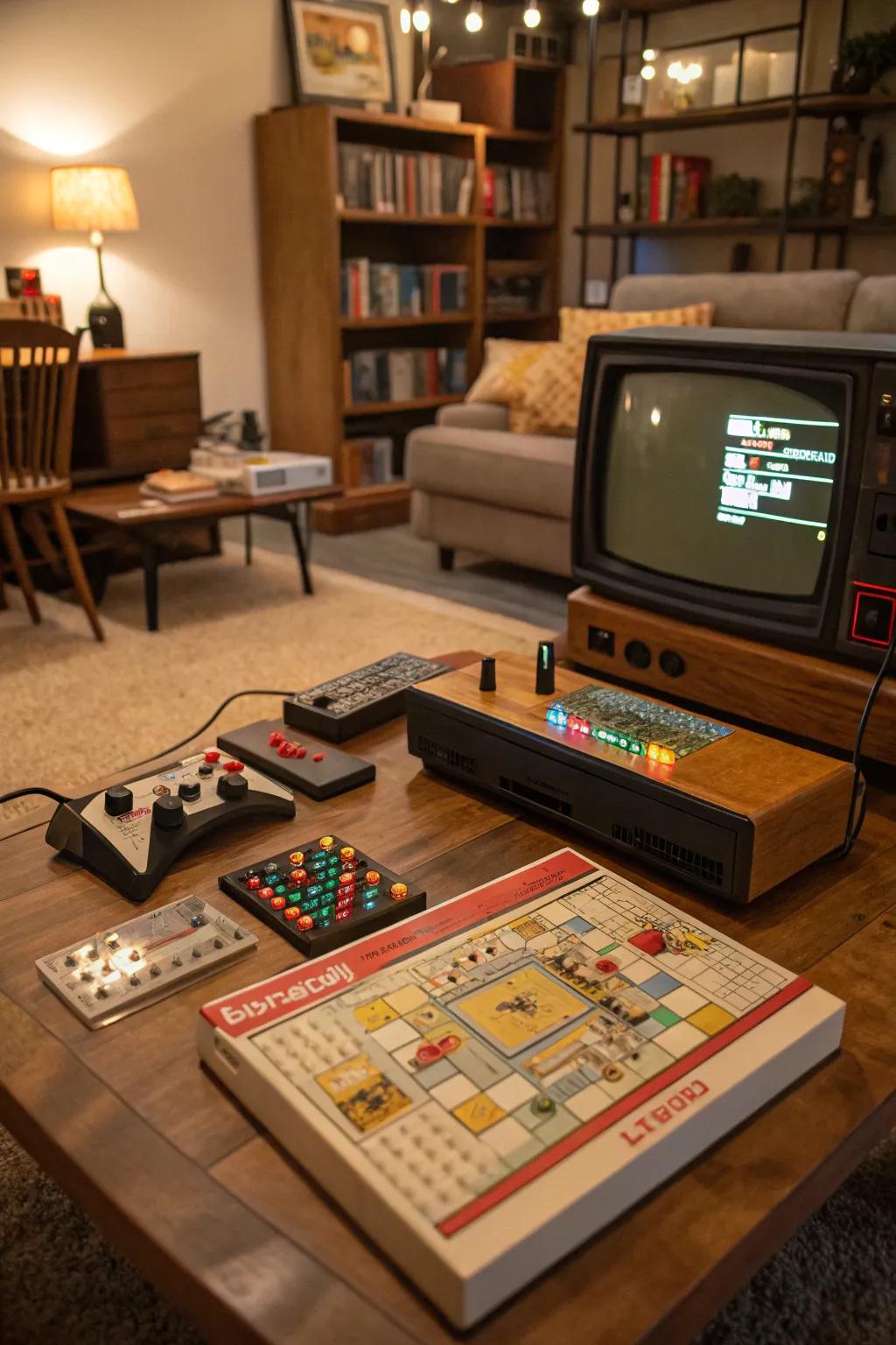 Take a trip down memory lane with a retro game night to celebrate your 40th.