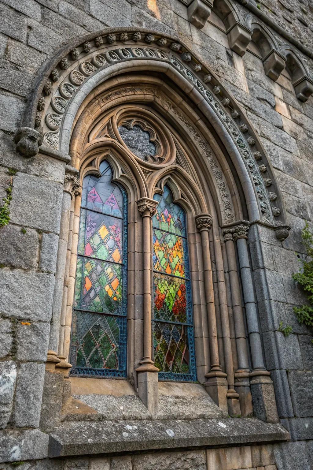 Gothic designs offer a dramatic and historical touch to any home.