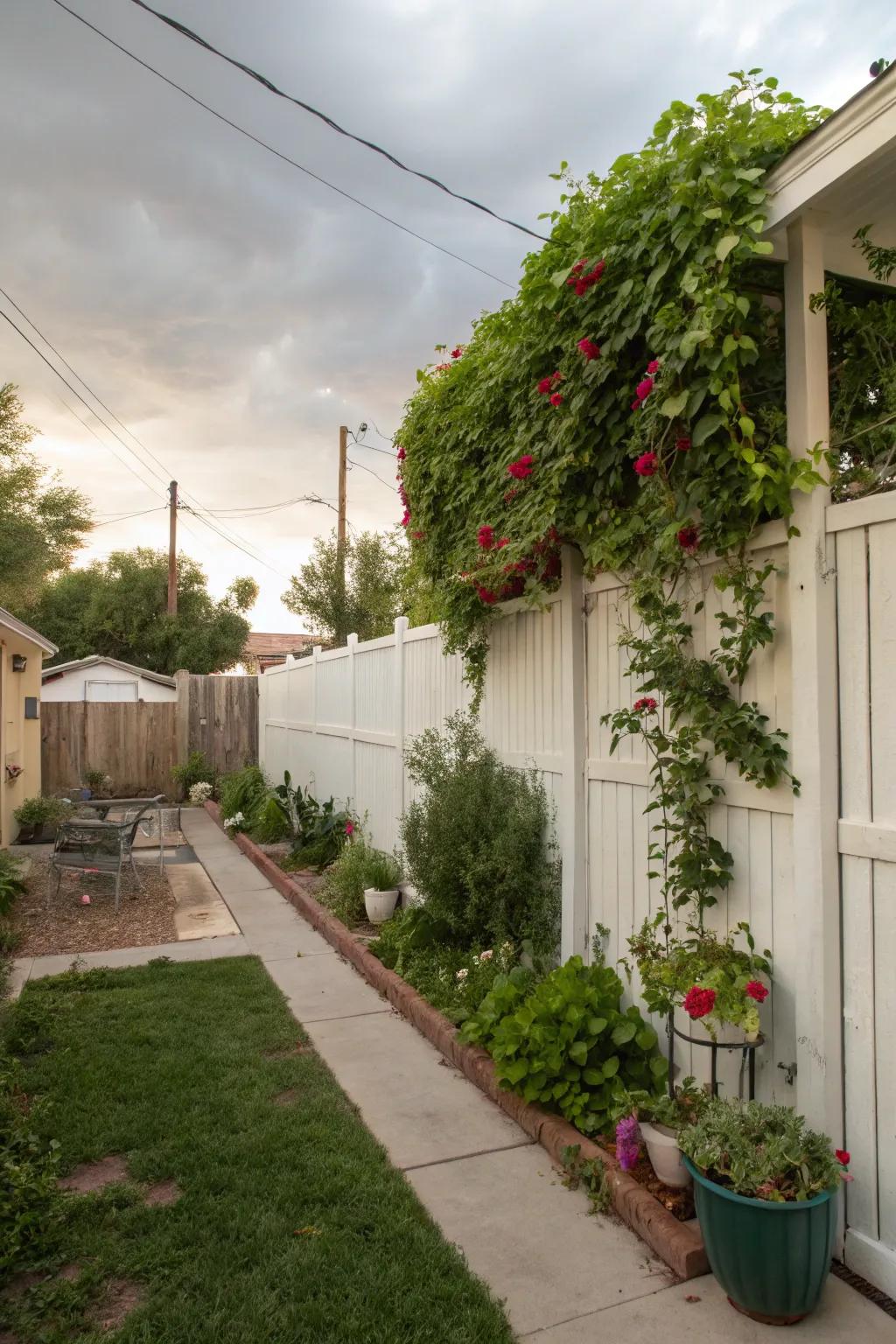 Maximize green area with a vibrant sky garden.