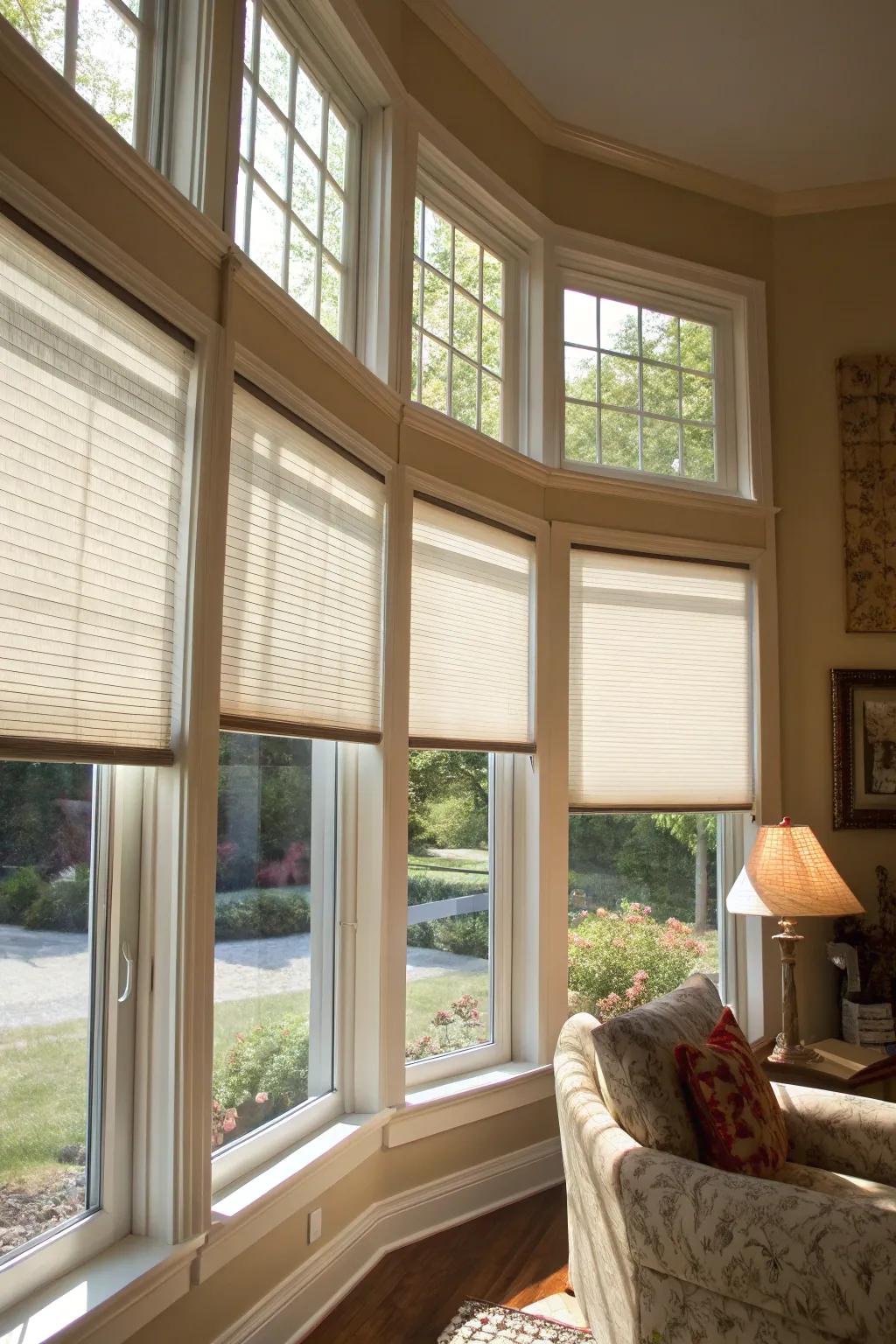 Top-Down Bottom-Up shades offer ultimate flexibility.