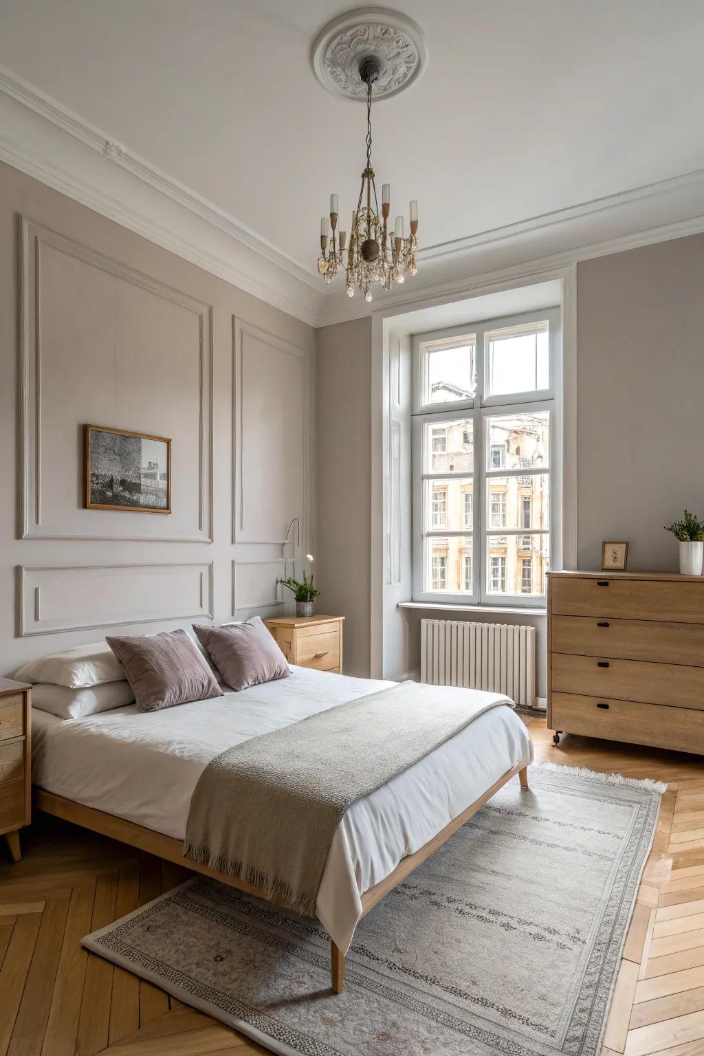 Scandinavian design promotes a peaceful and orderly aesthetic.
