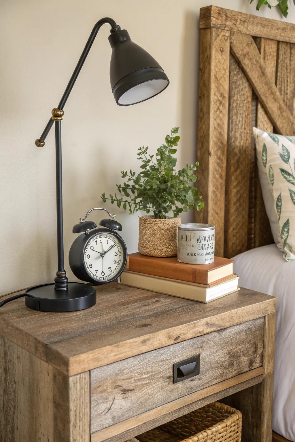 A blend of modern and country components enriches charm.