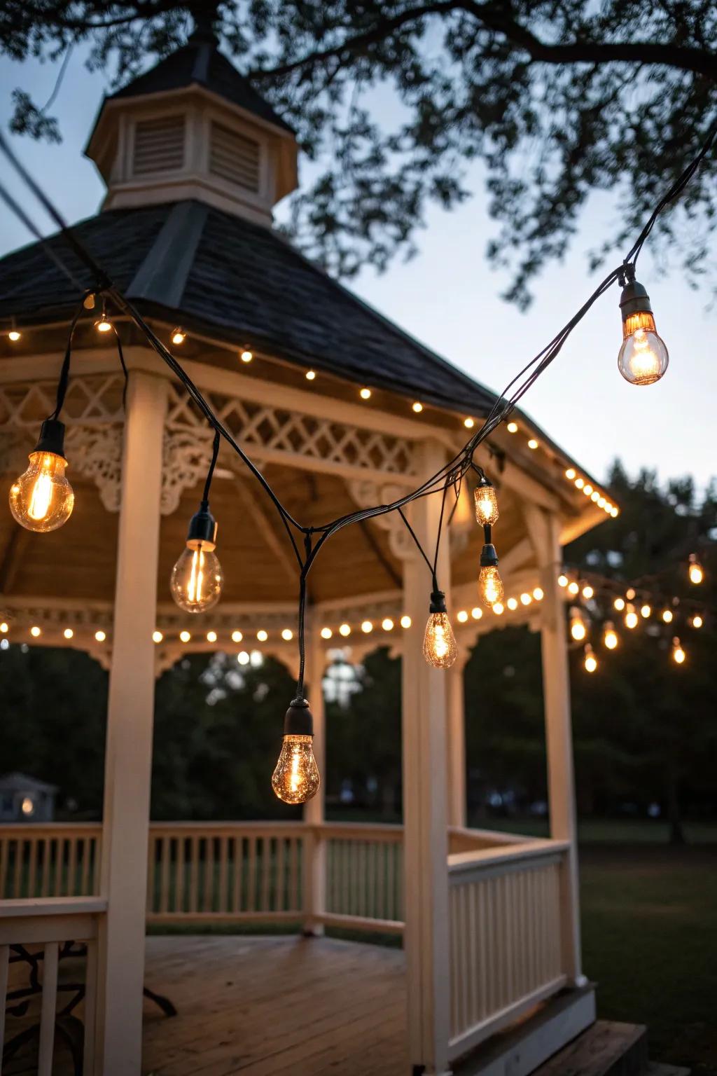 Designer bulbs present an industrial chic charm.