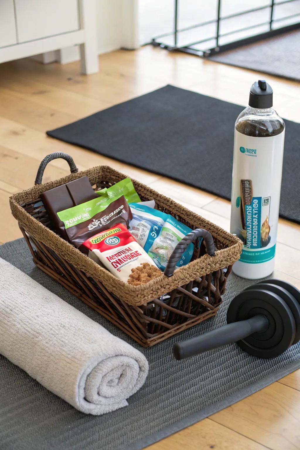 Fuel their fitness journey with this active lifestyle basket.