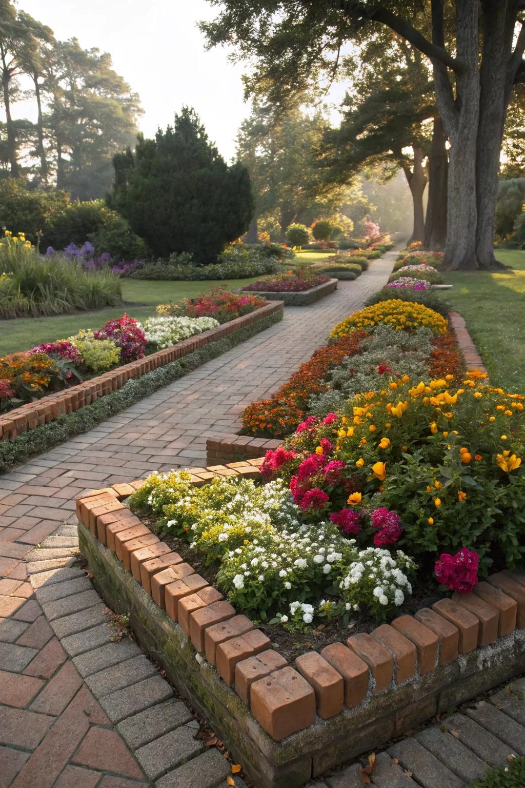 Stone block edging delivers a polished aesthetic and practical advantages for gardens.