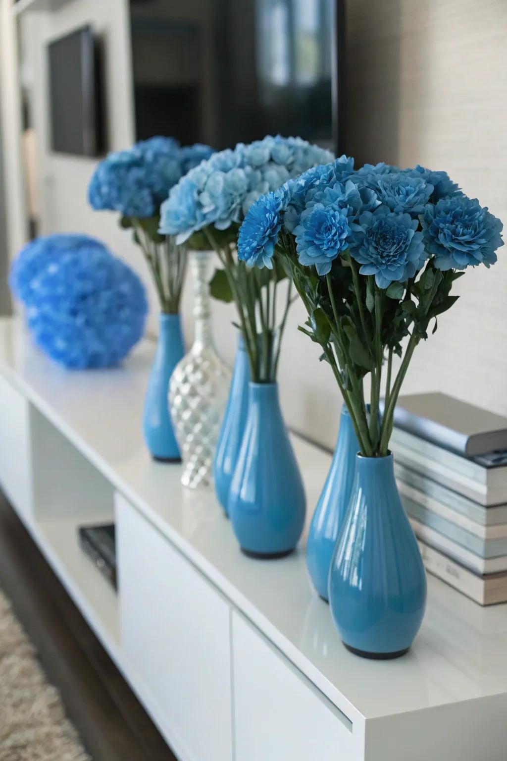 Achieve sophistication with a monochromatic palette.