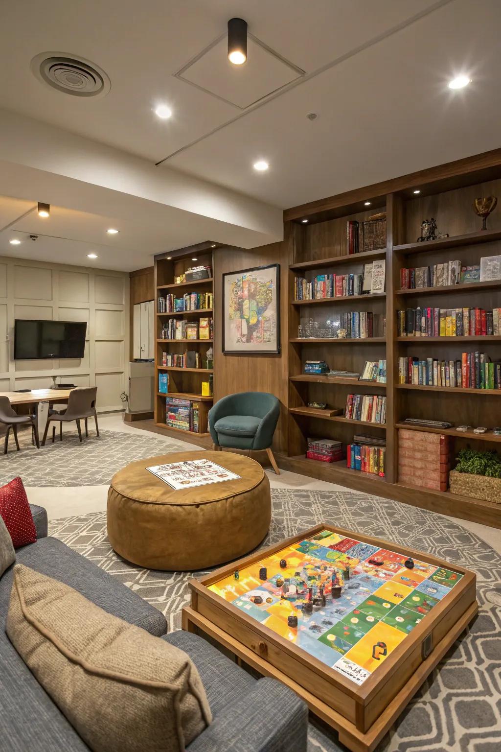 A thoughtfully designed blueprint supports multiple activities.