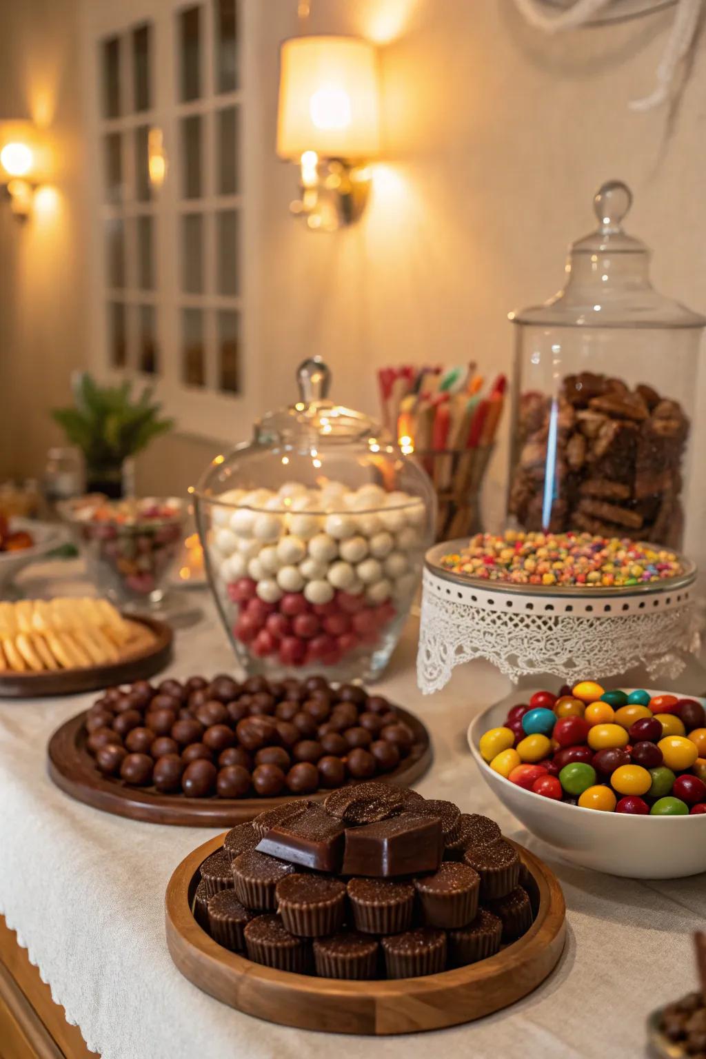 A variety of sweet feels for a varied taste experience