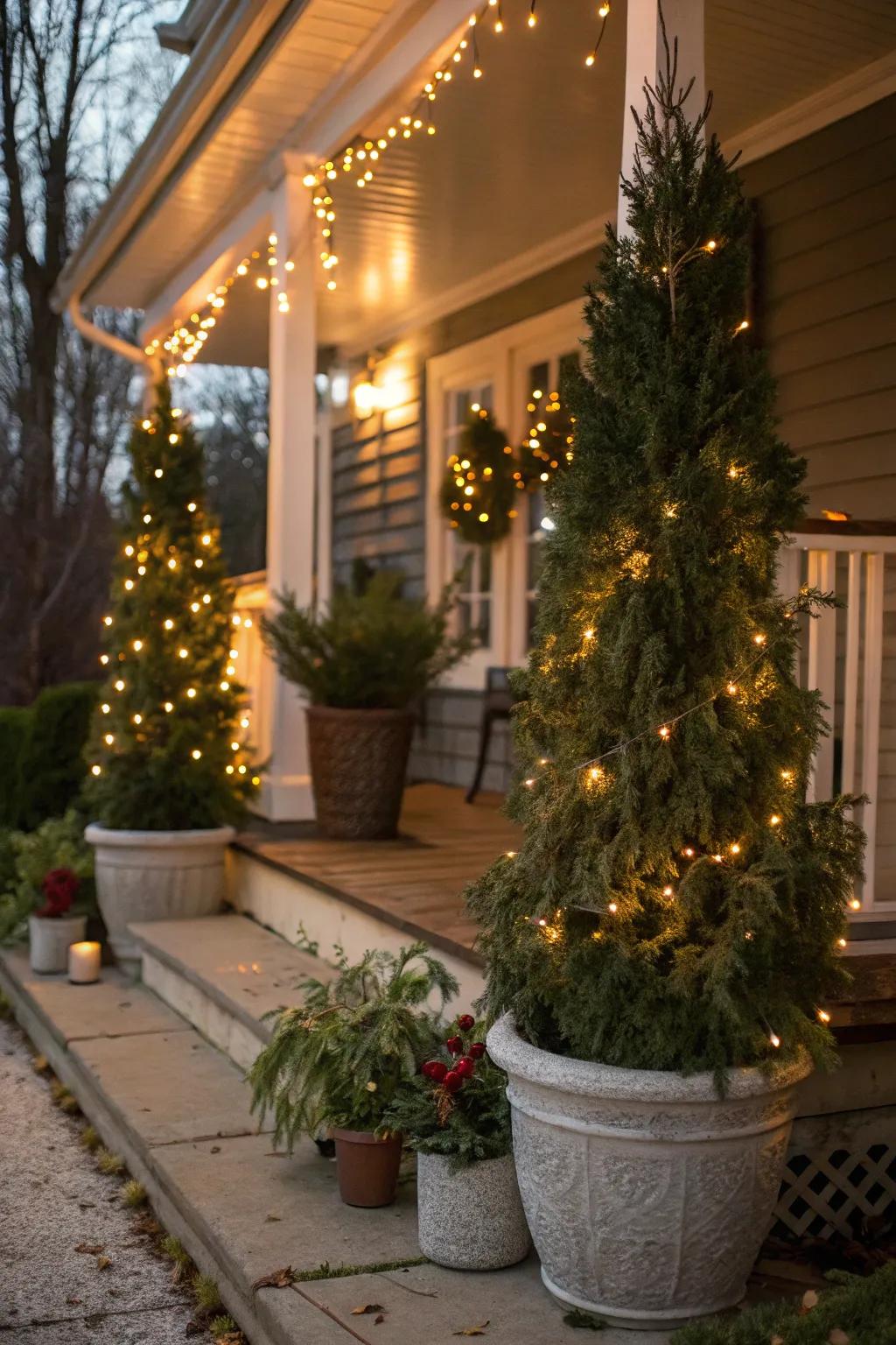 Plants in pots bring the beauty of nature right to your doorstep.