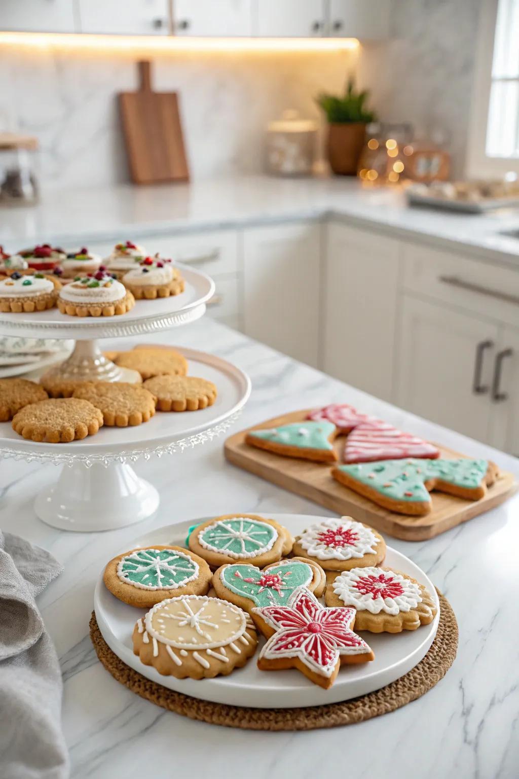 Refined dishes position biscuits as the focal point of your presentation.