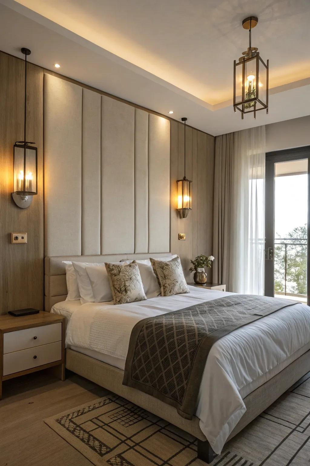 Lighting fixtures enhance the mood and decor of your space.