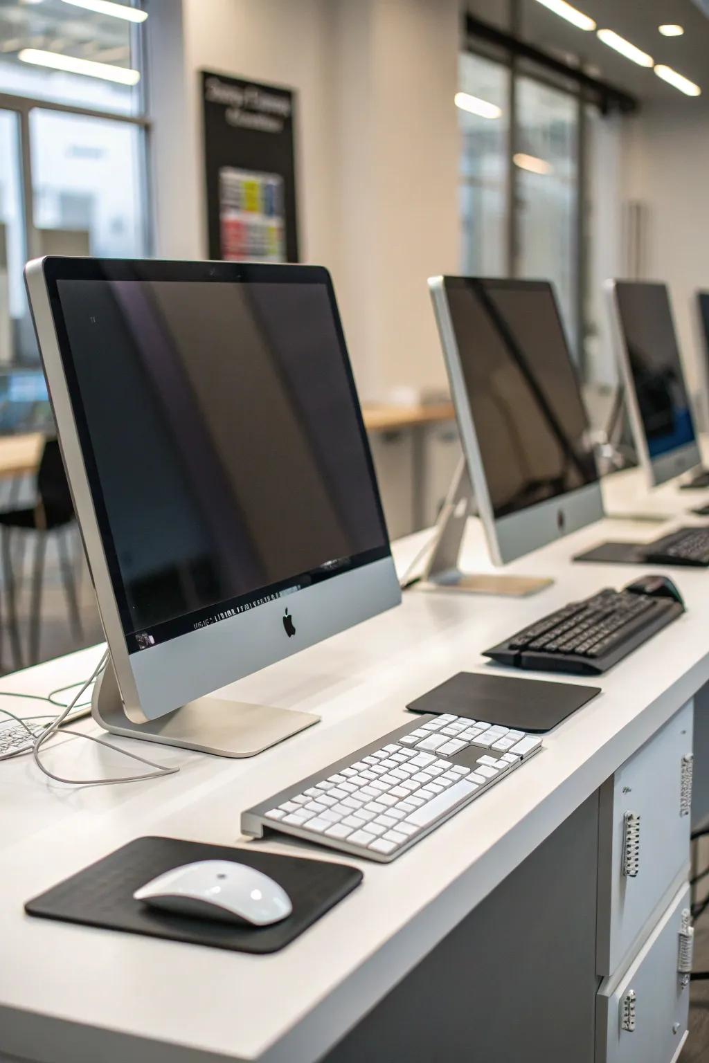 Neat tech integration boosts productivity.