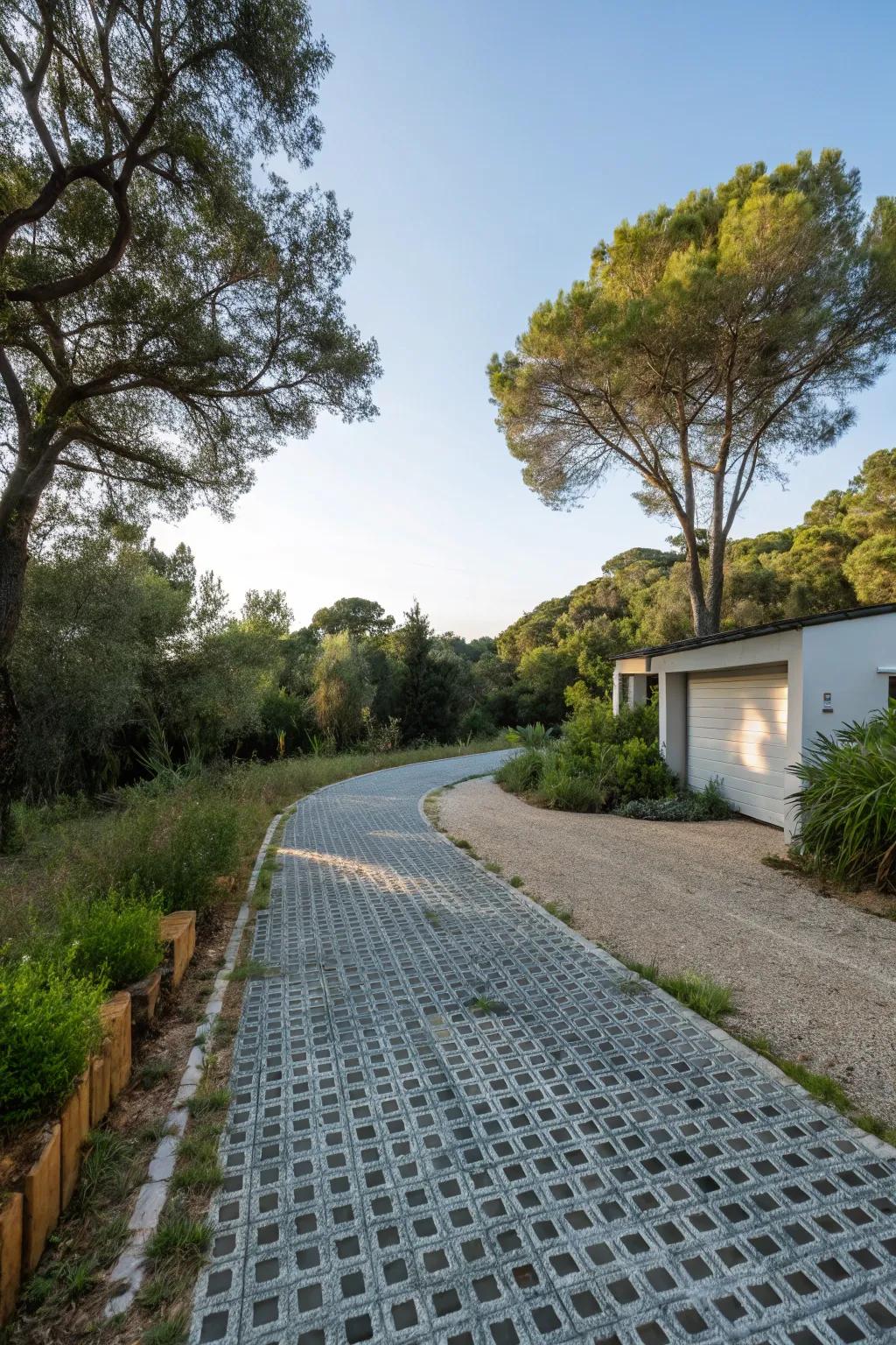 Eco-conscious tiles blend sustainability with beauty.