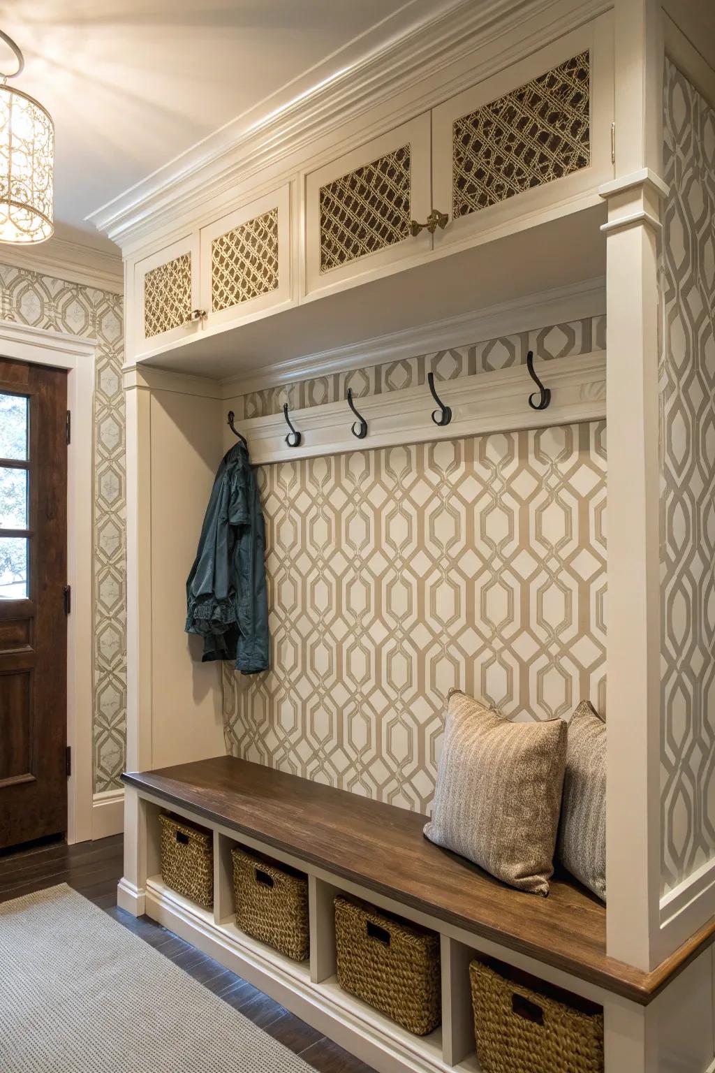 Attractive embellishments elevate the aesthetic of landing stations.