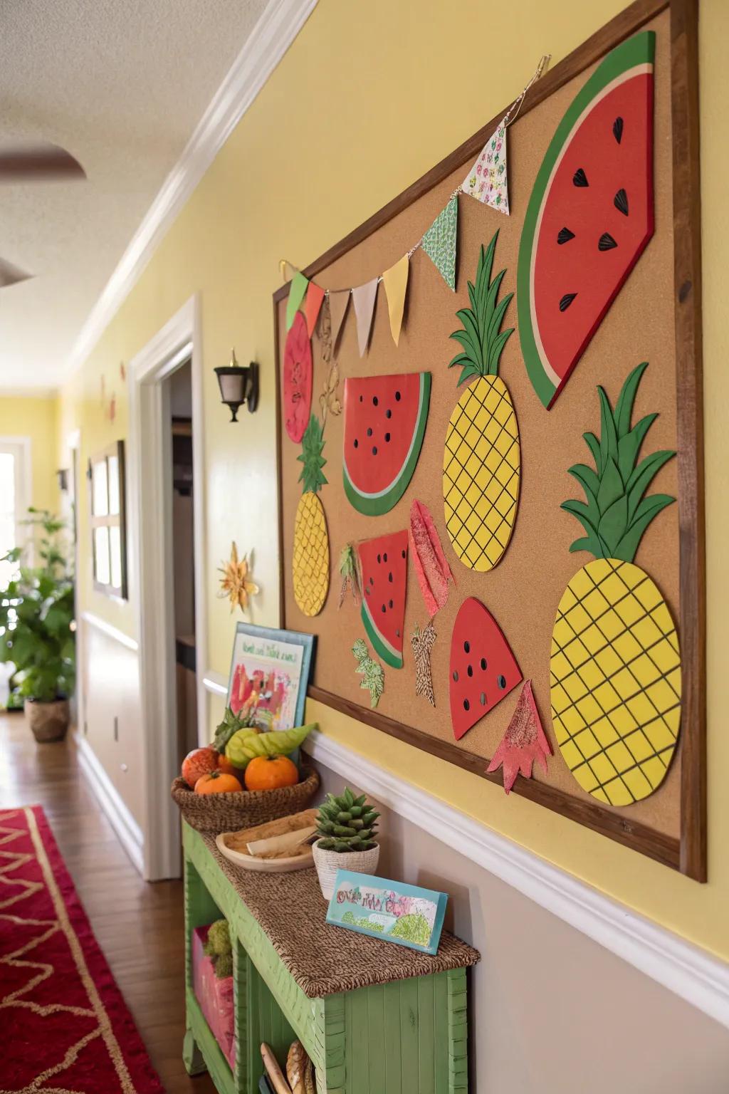 Relish the season through a produce-themed board.