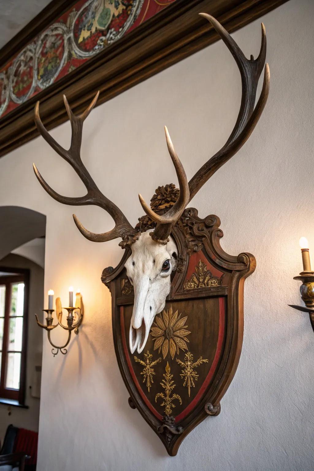 3D mounts present a contemporary and captivating display.