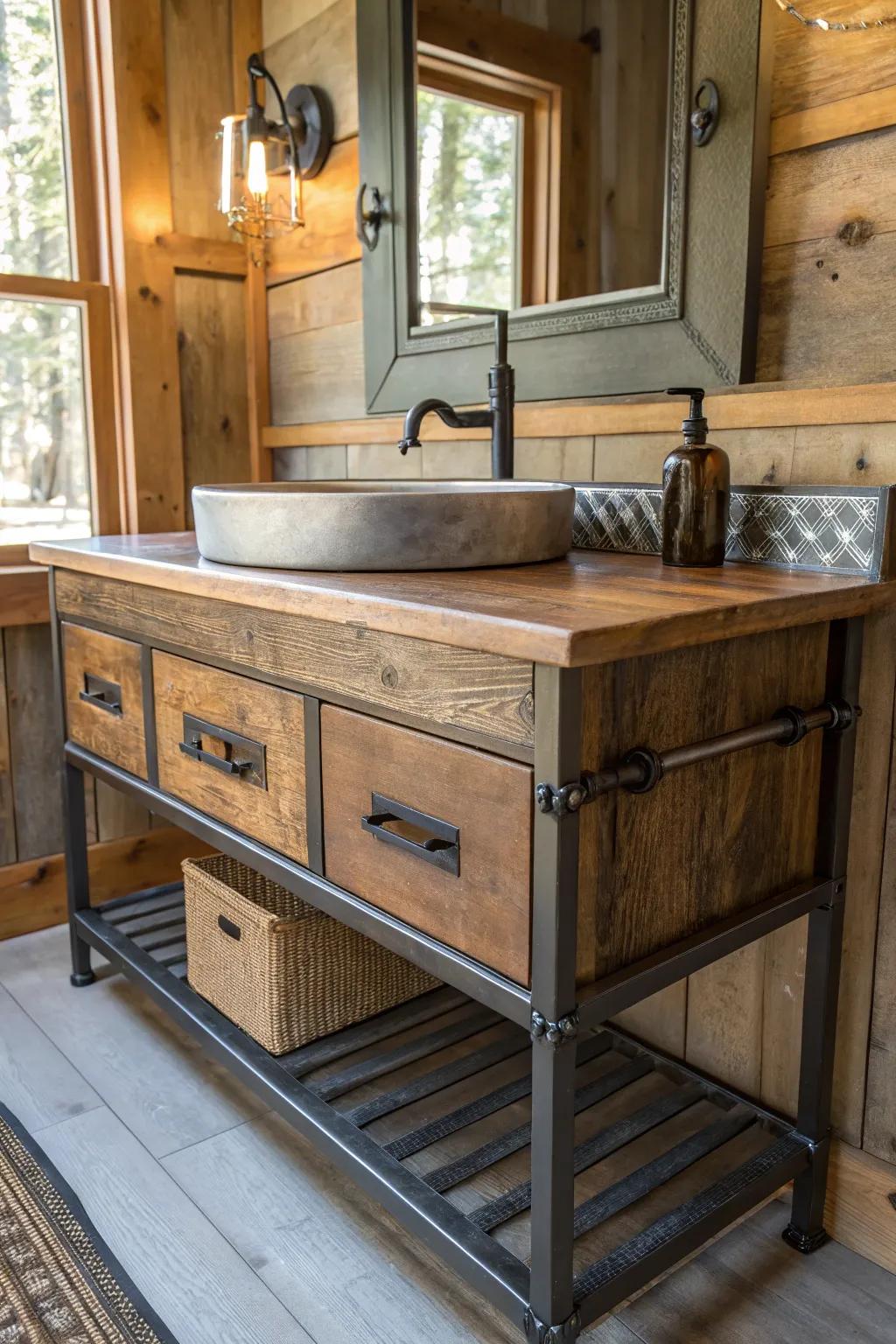 Combining materials enriches dimension and visual appeal.