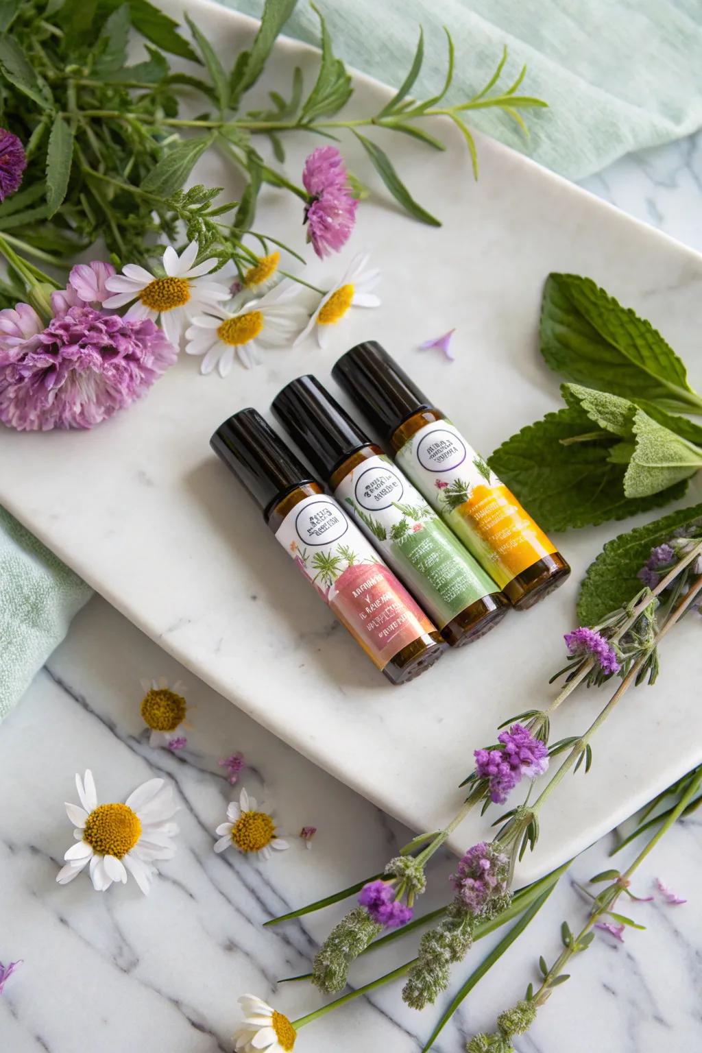 Experience tranquility and balance with these portable essential oils.