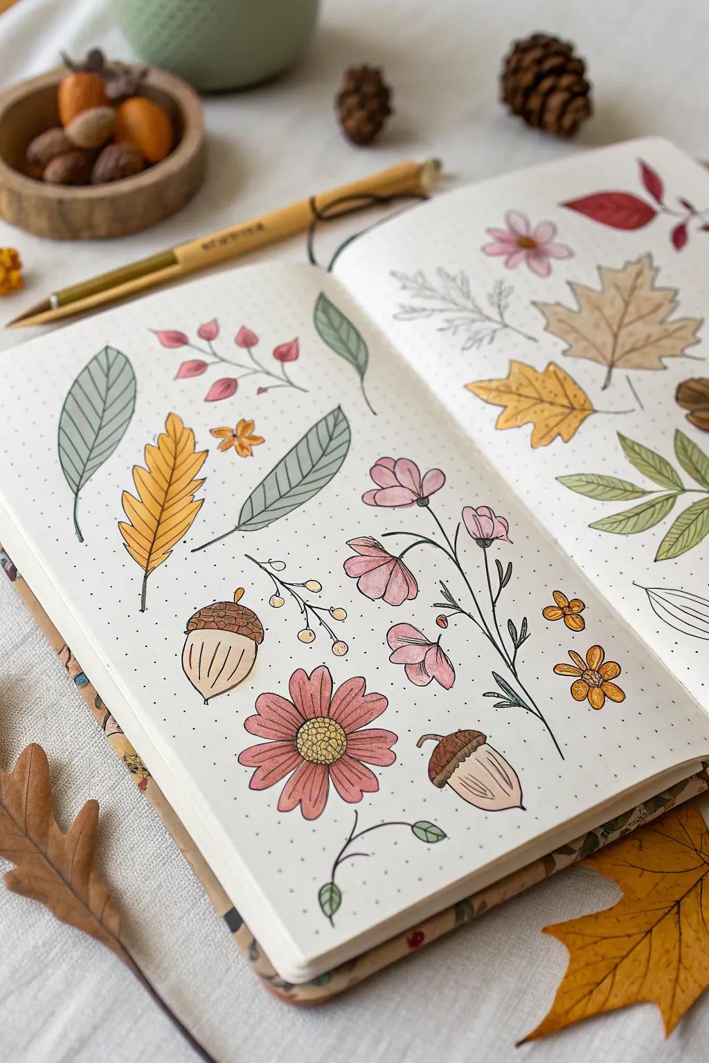 Seasonal blooms capture the essence of changing times.
