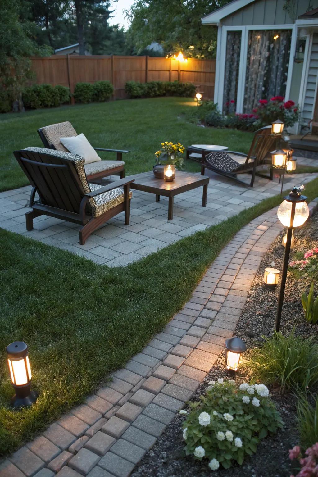 Bring a magical radiance with sun-powered lighting.