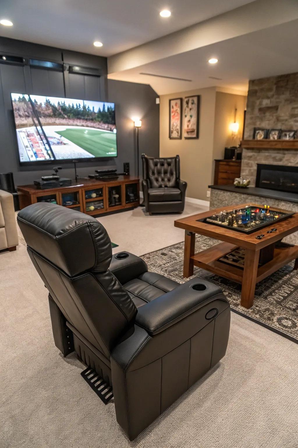 Multi recliners give flexibility and comfort for any situation.