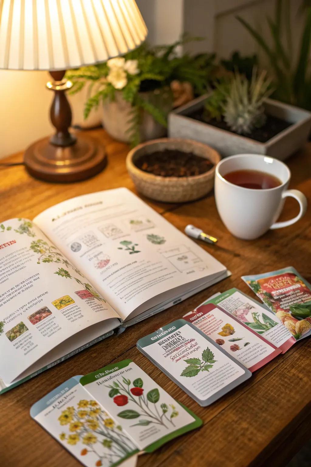 Find endless gardening inspiration in a guide book.