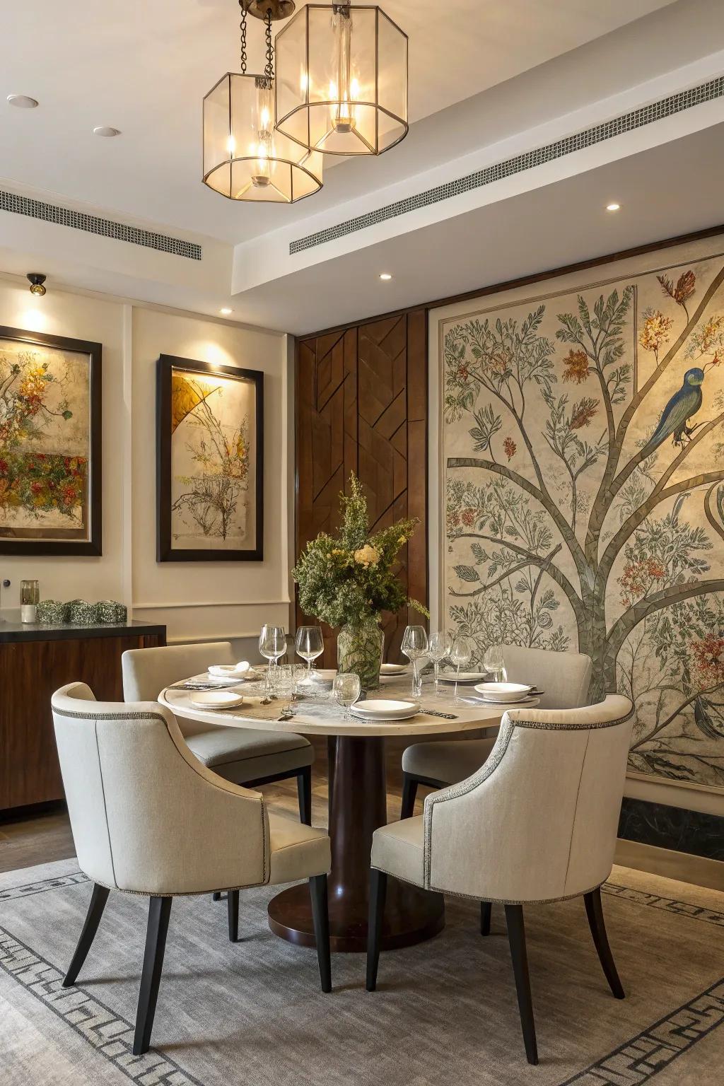 Add a piece of history to your walls with this retro wall art.