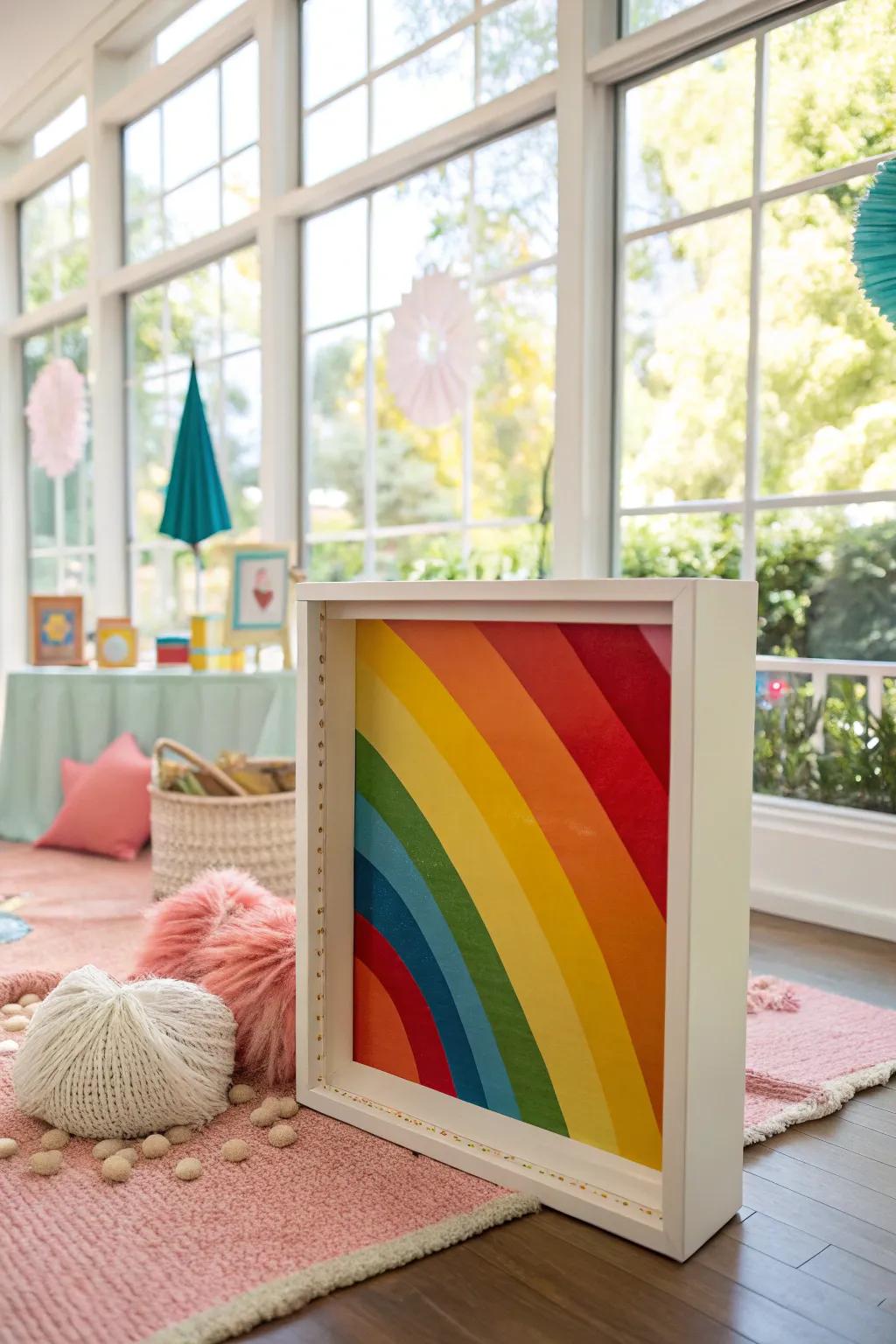 Set the mood with vibrant backdrops.