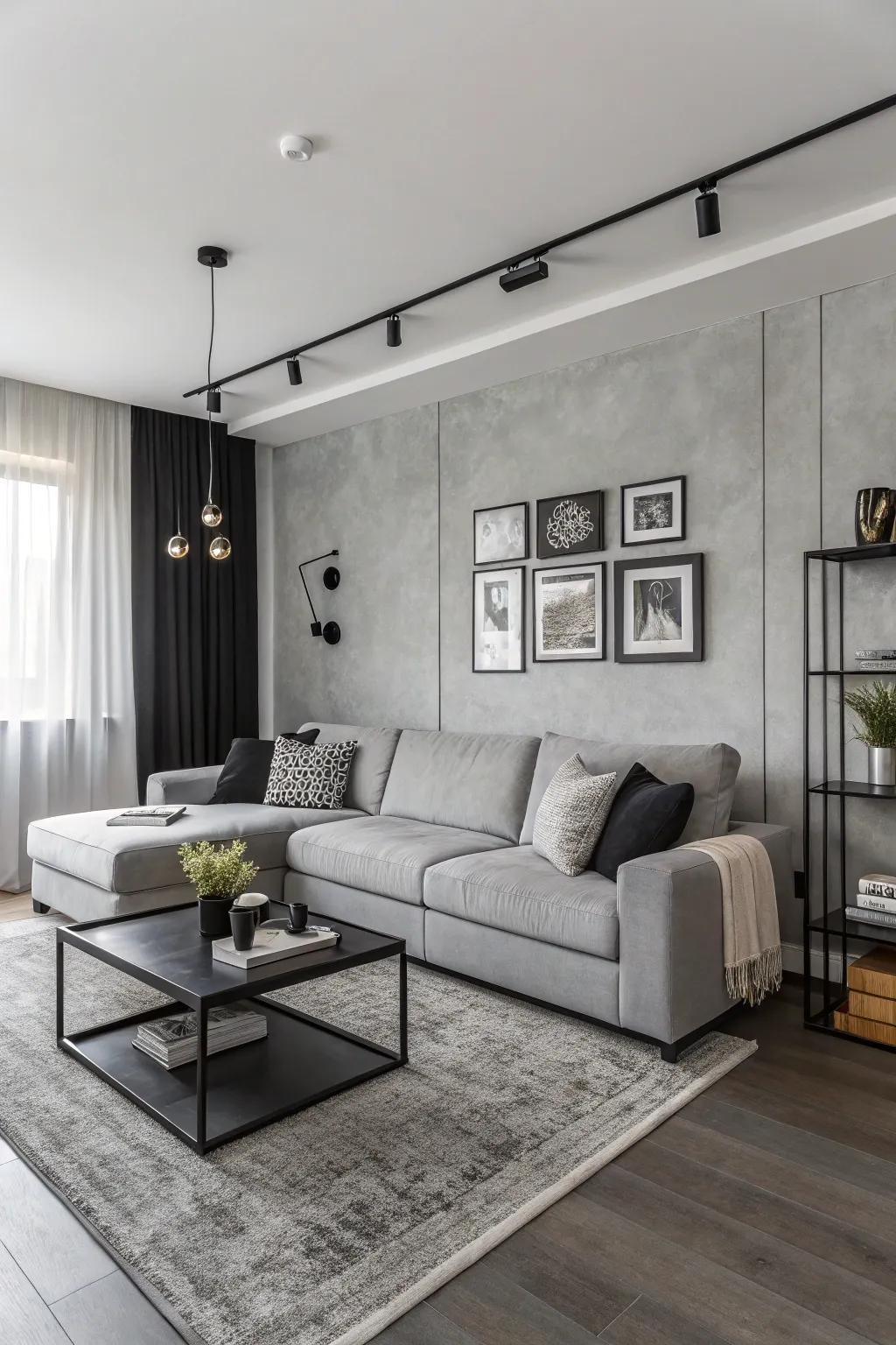 Monochromatic designs evoke modern sophistication.