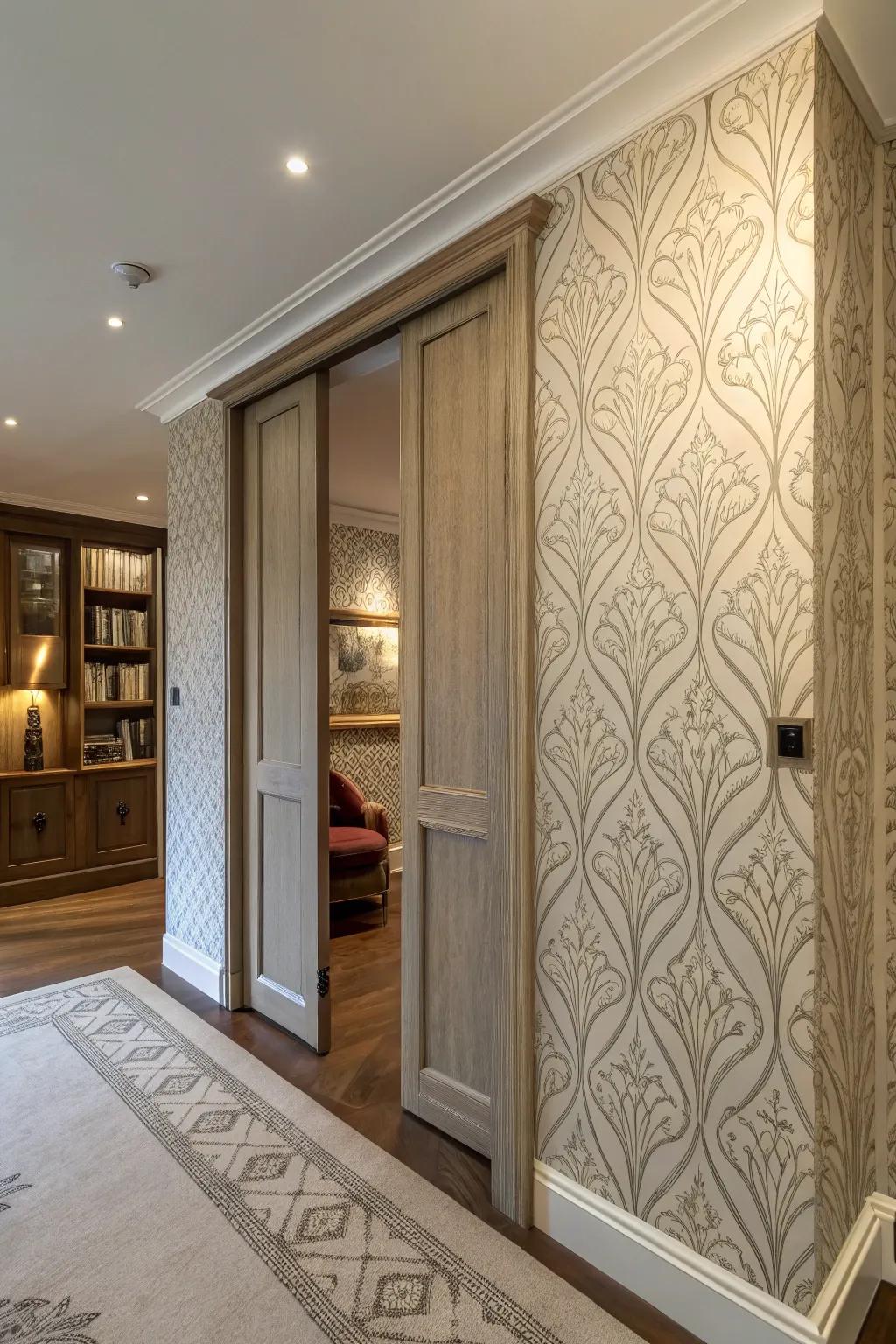 Tailored finishes ensure sliding doors blend perfectly with your decor.