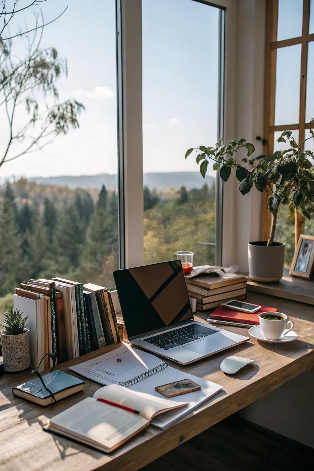 Regular light lights up your workspace and upgrades efficiency.