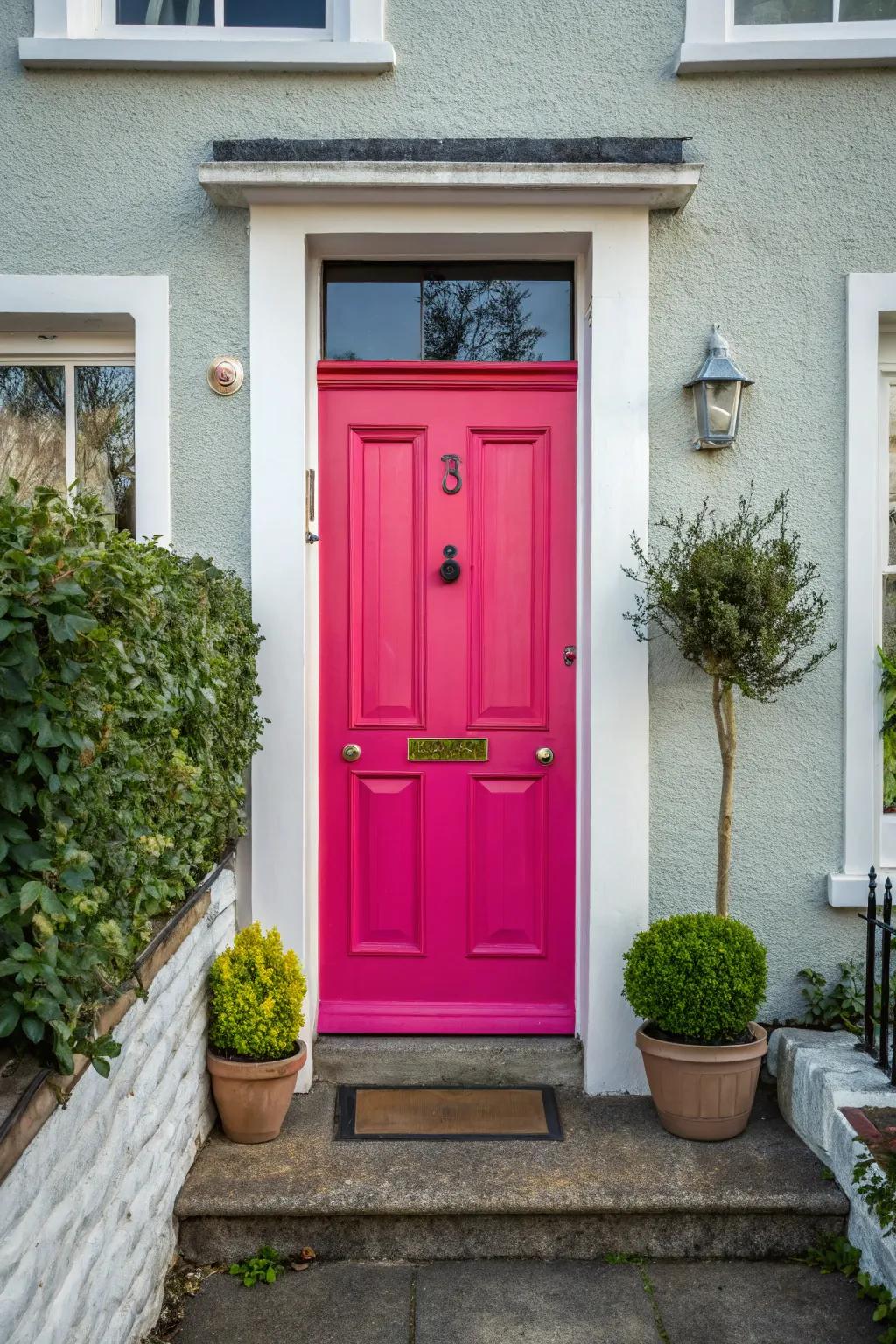 Audacious tones rendering your entrance unforgettable.