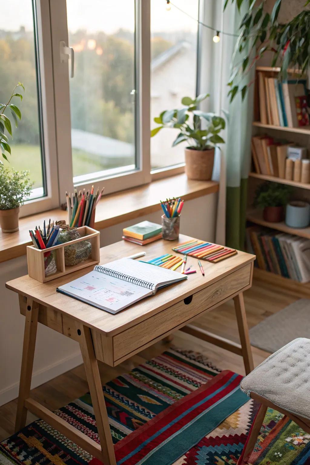 Employing natural light to create an uplifting learning environment.