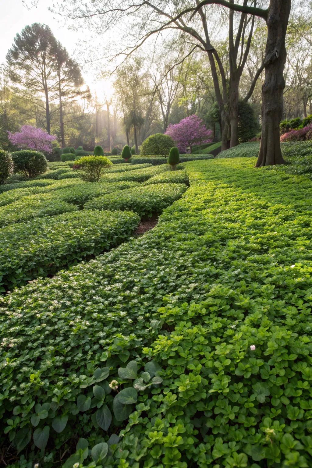 Surface covers present a lavish substitute for common grass lawns.