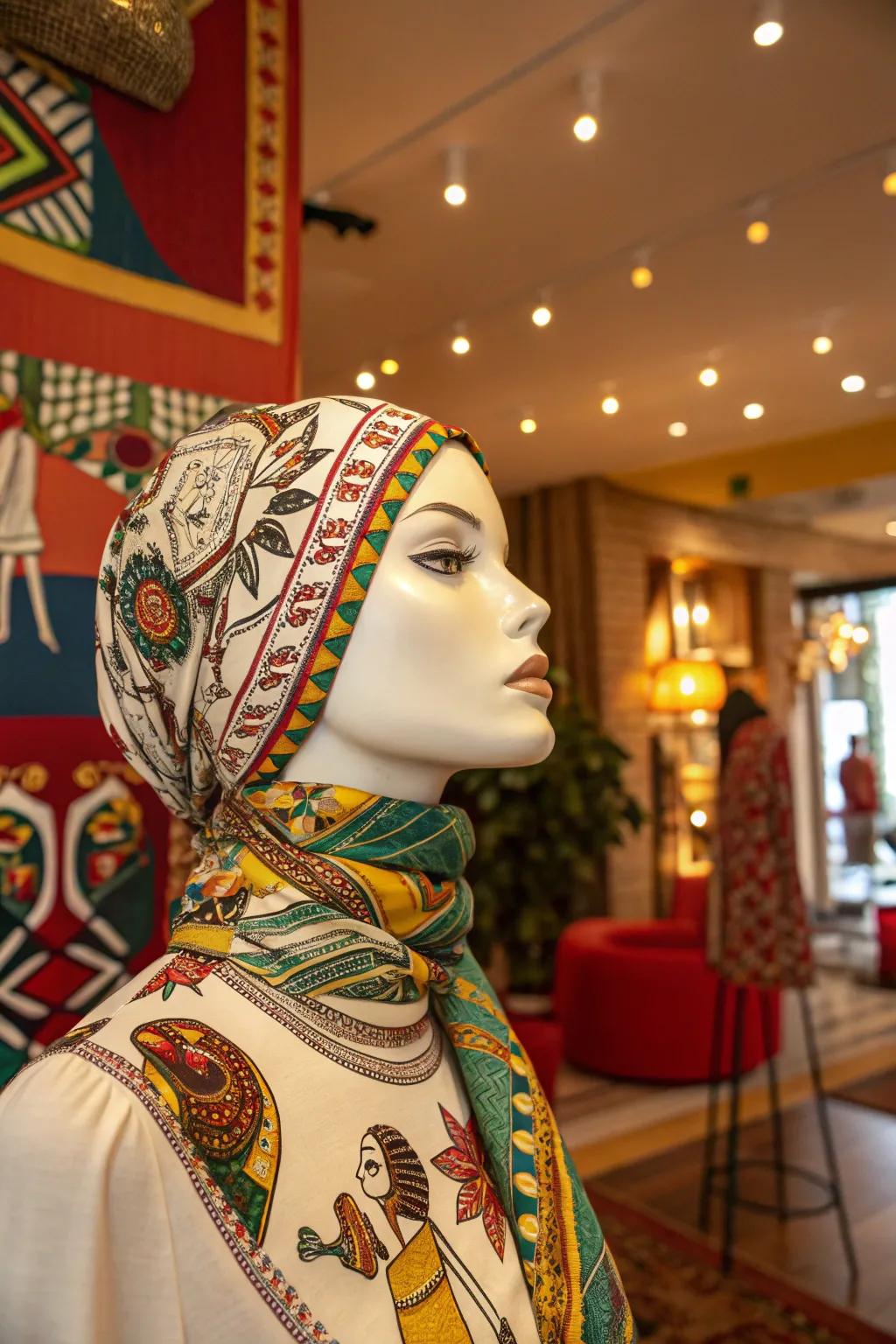 Cultural motifs give décor a rich diversity.