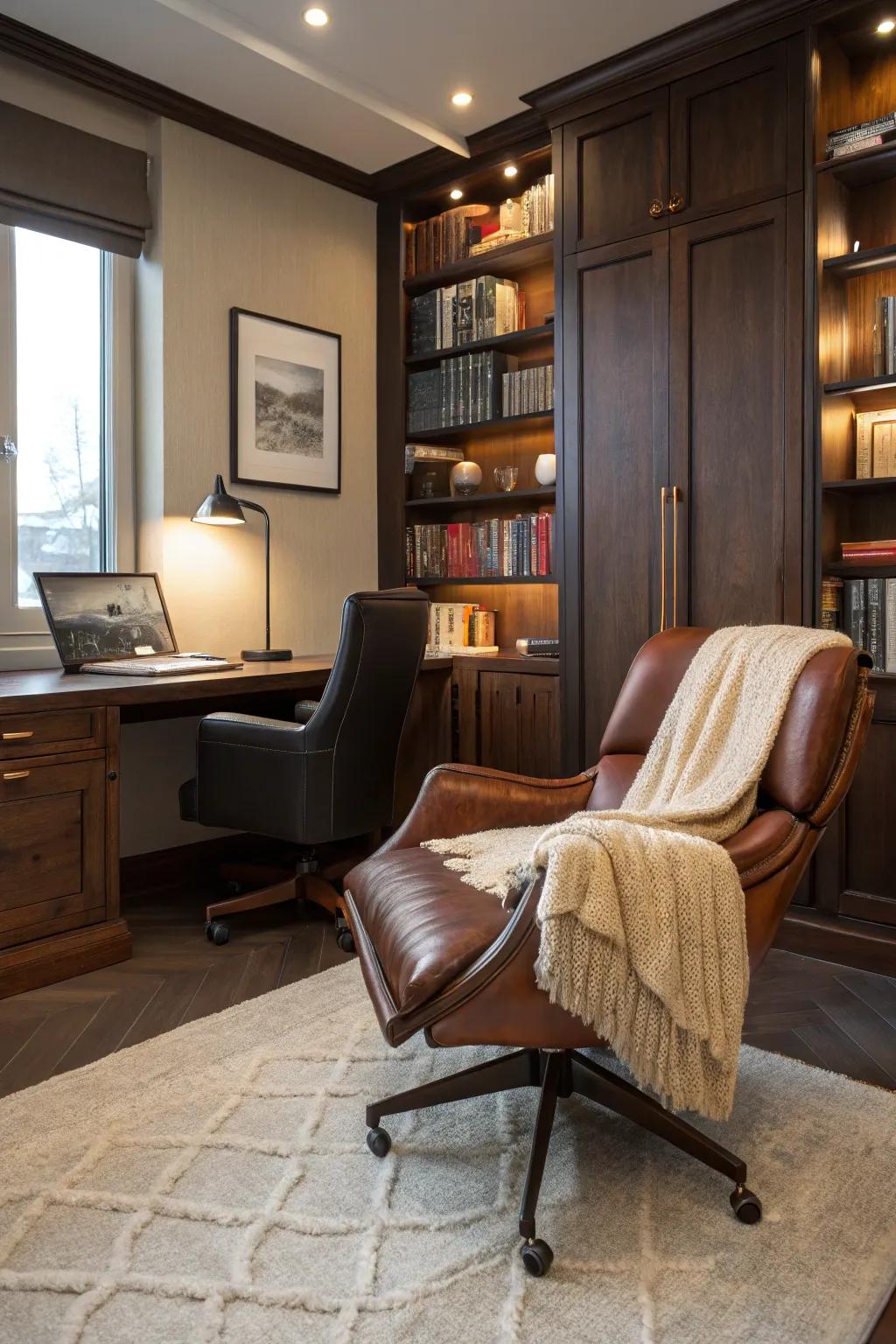 Comfortable seating is key to a productive work environment.