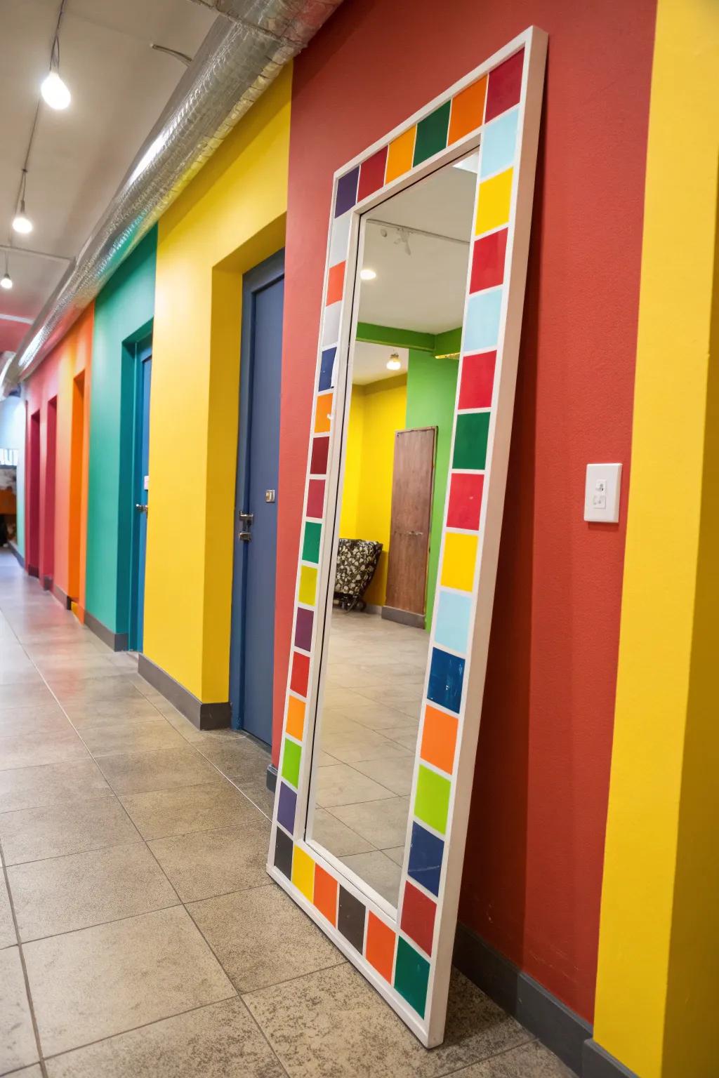 Color blocking adds boldness and vibrancy.