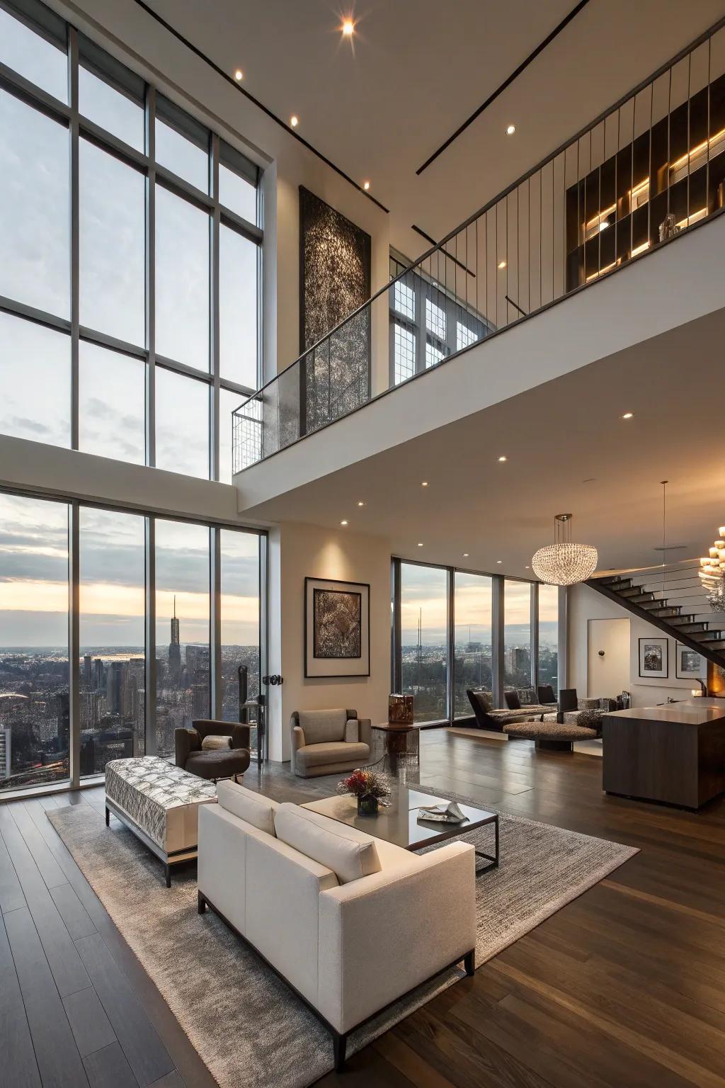 Tiered designs add dimension and flow.