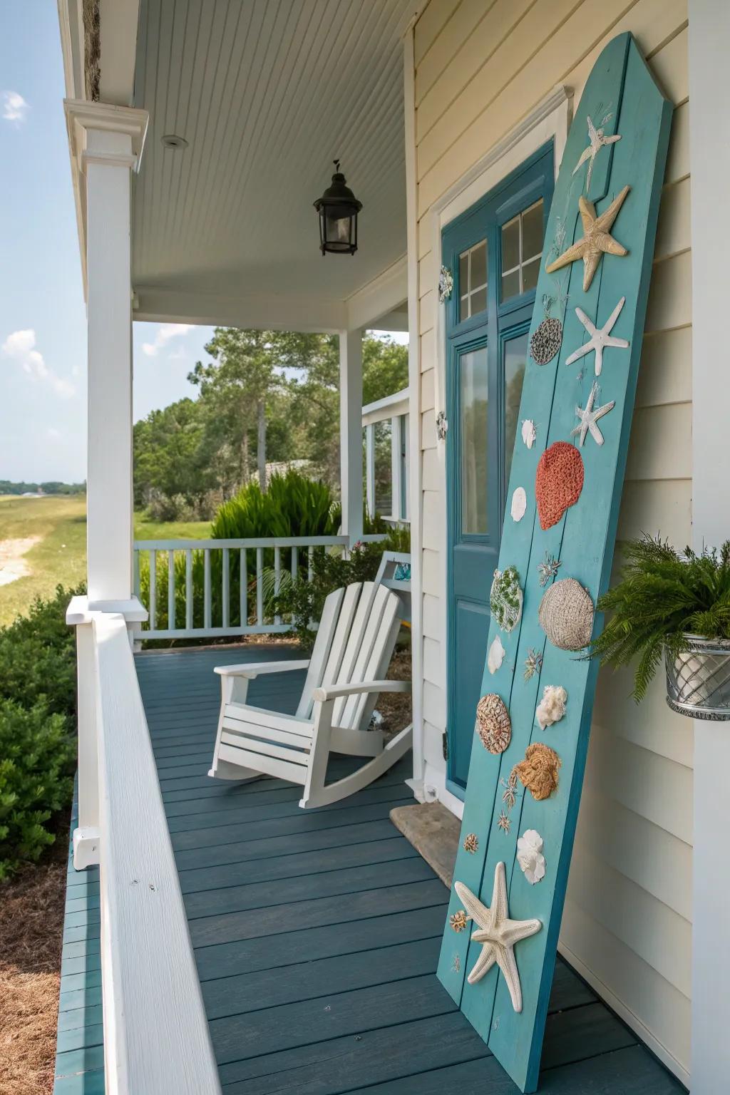 Playful themes infuse personality into your porch.