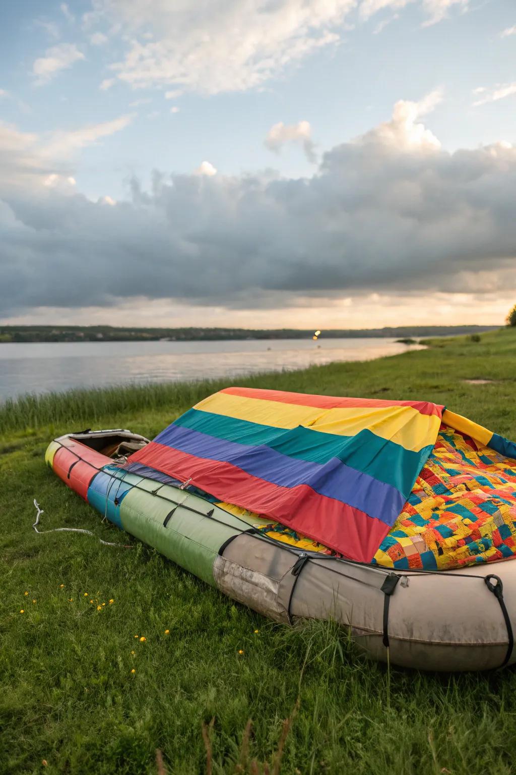 A DIY shield provides custom protection for your aqua vessel.