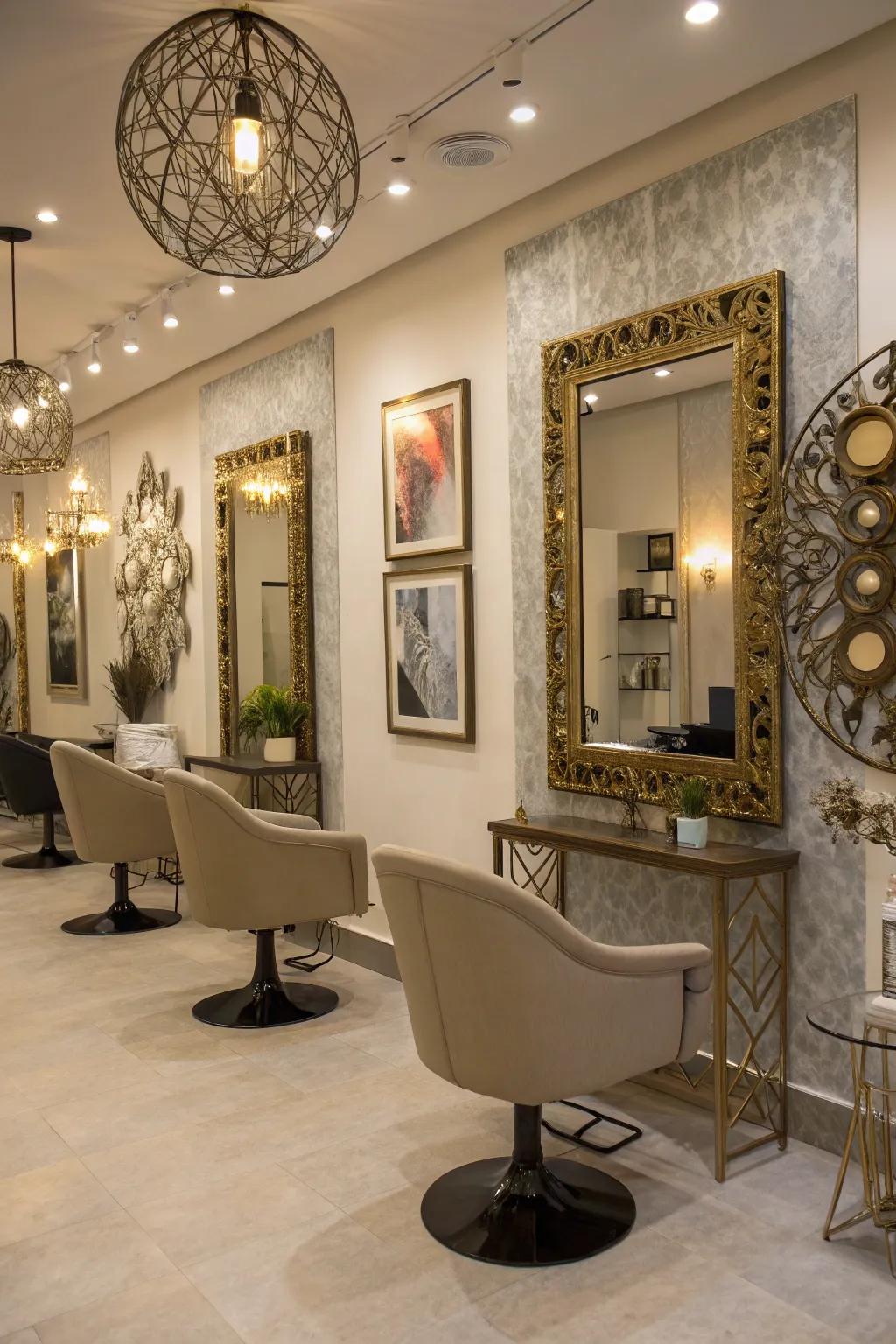 Ornamental features that contribute a distinctive essence.