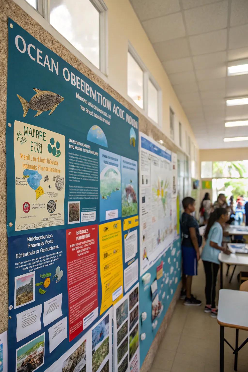 Merge aesthetics with intent by concentrating on ocean conservation.