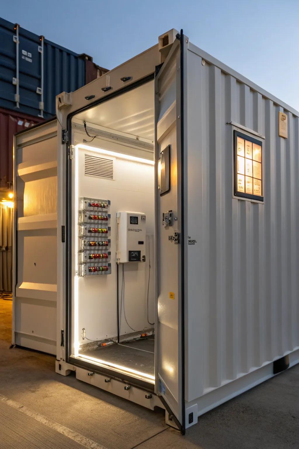 Custom enhancements improve usability and comfort.