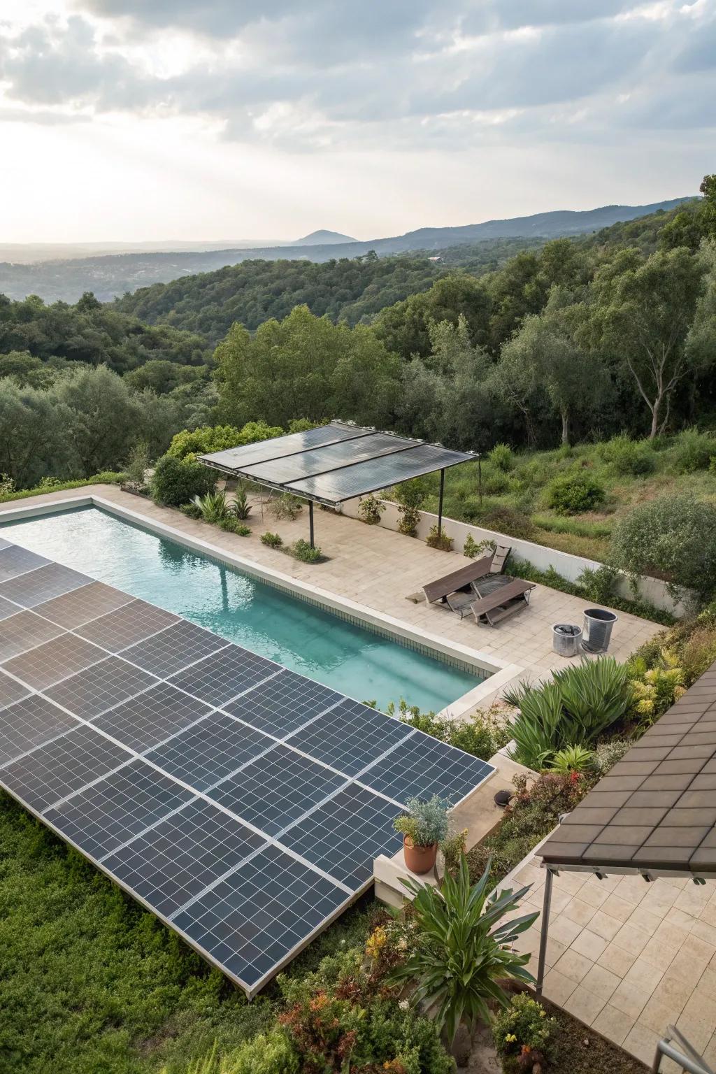 Go green with an environmentally friendly spool pool.