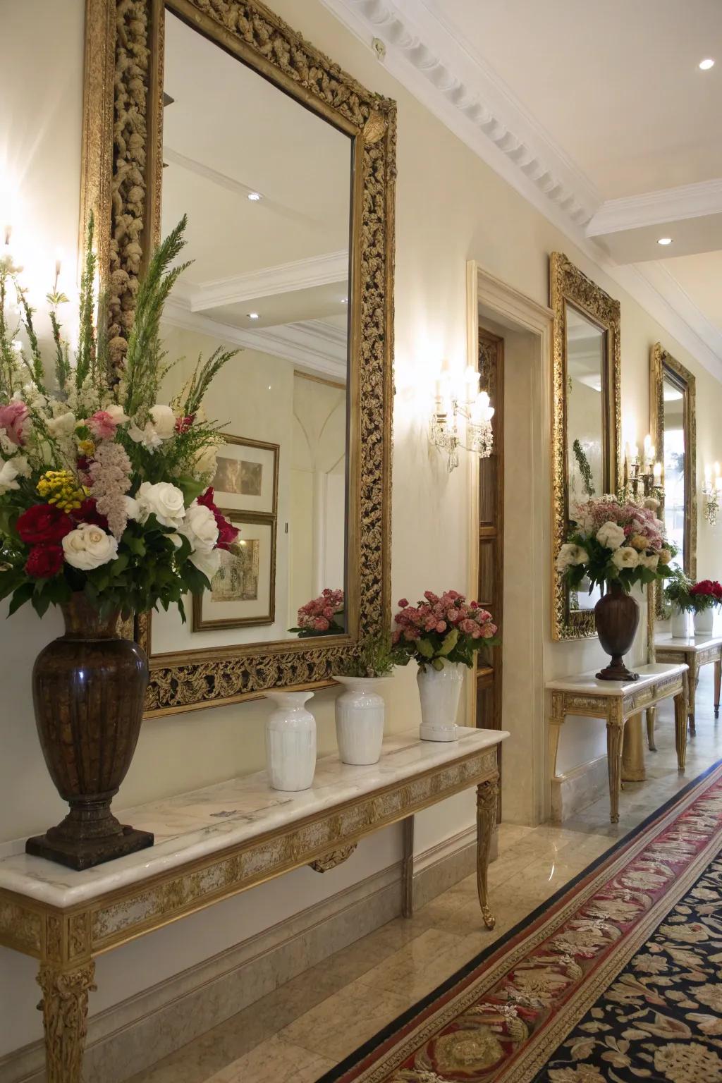 Key decorative touches contribute charm and sophistication.