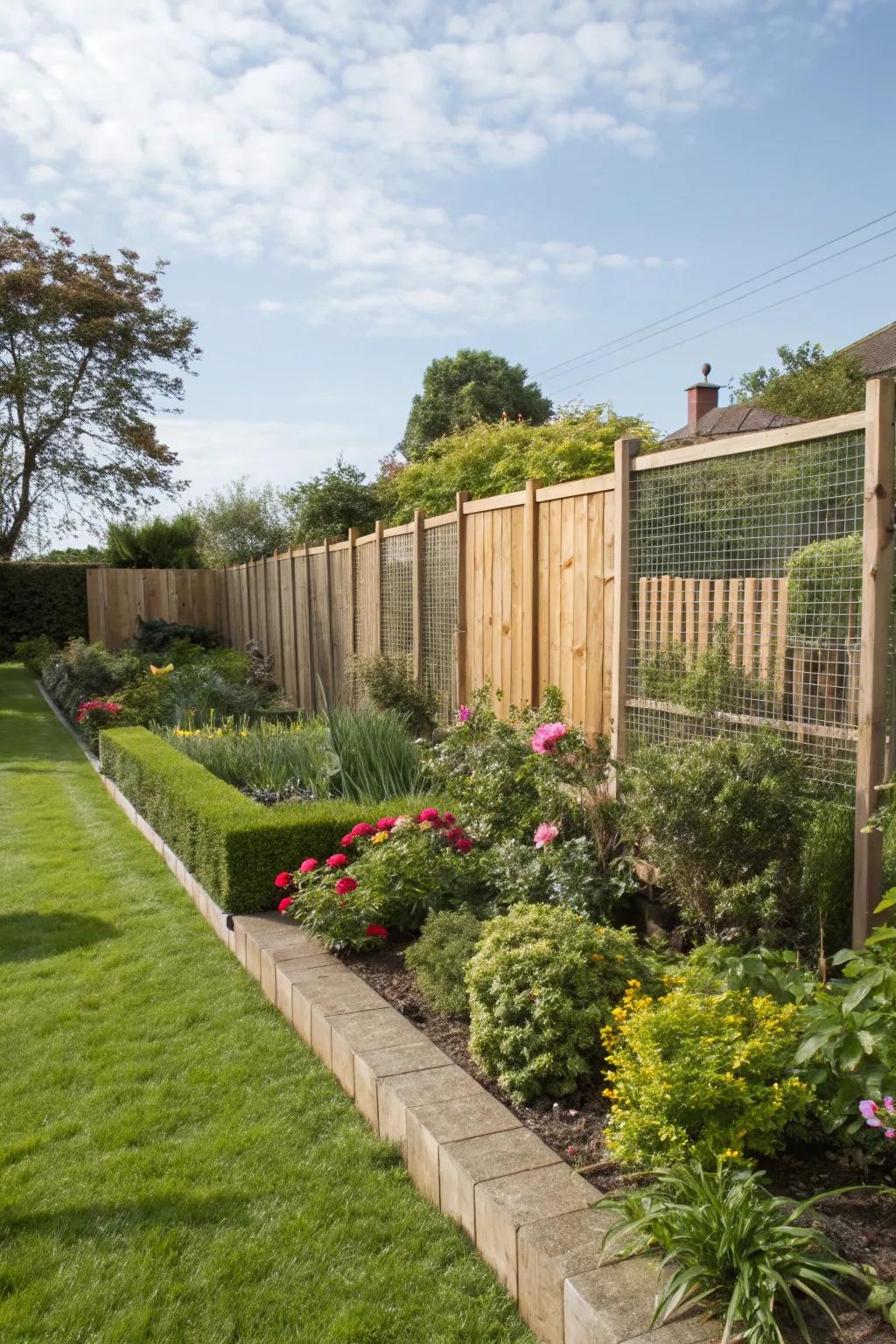 Provisional fencing augmentations furnish swift and effortless solutions.
