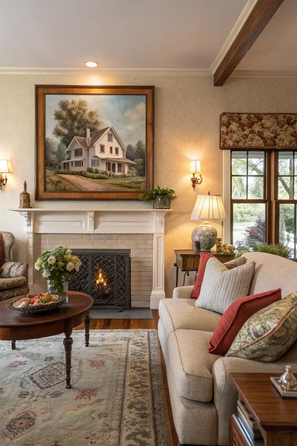 An impressive house portrait that celebrates the space you share.
